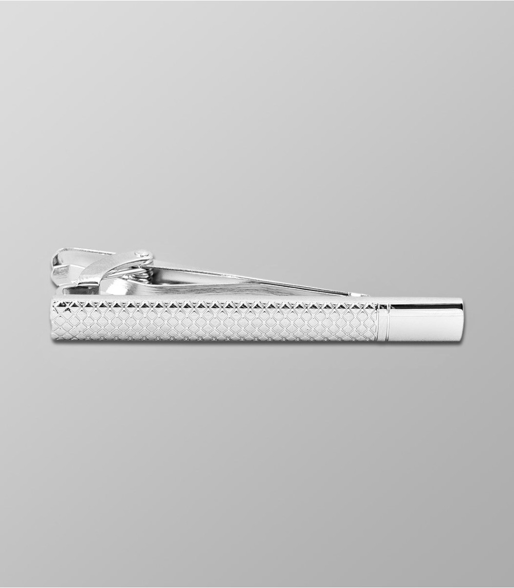 Κλιπ Γραβάτας Ασημί 