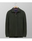 Outlet Polo Regular Fit Plain Green