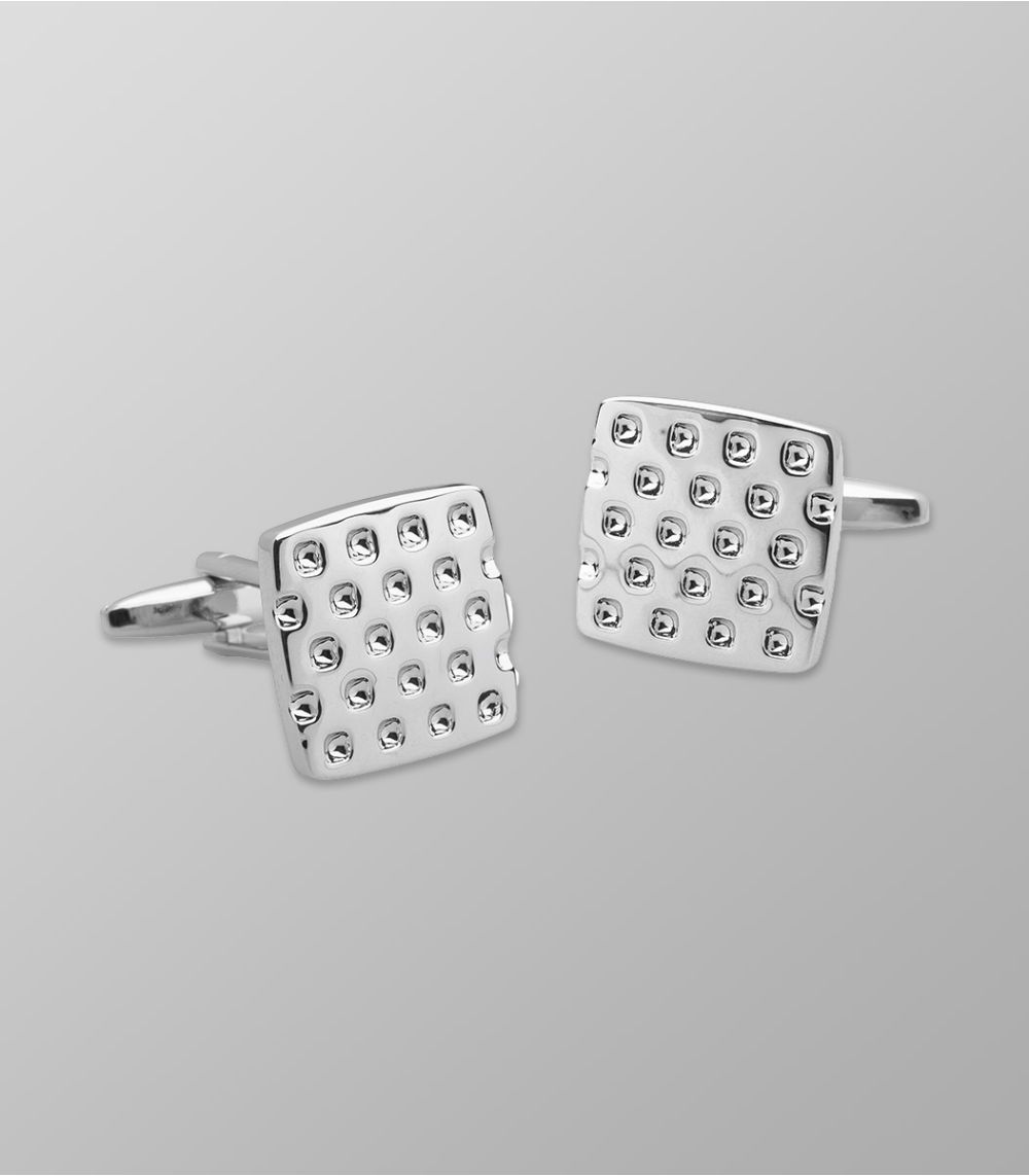 Cufflinks Plain Silver