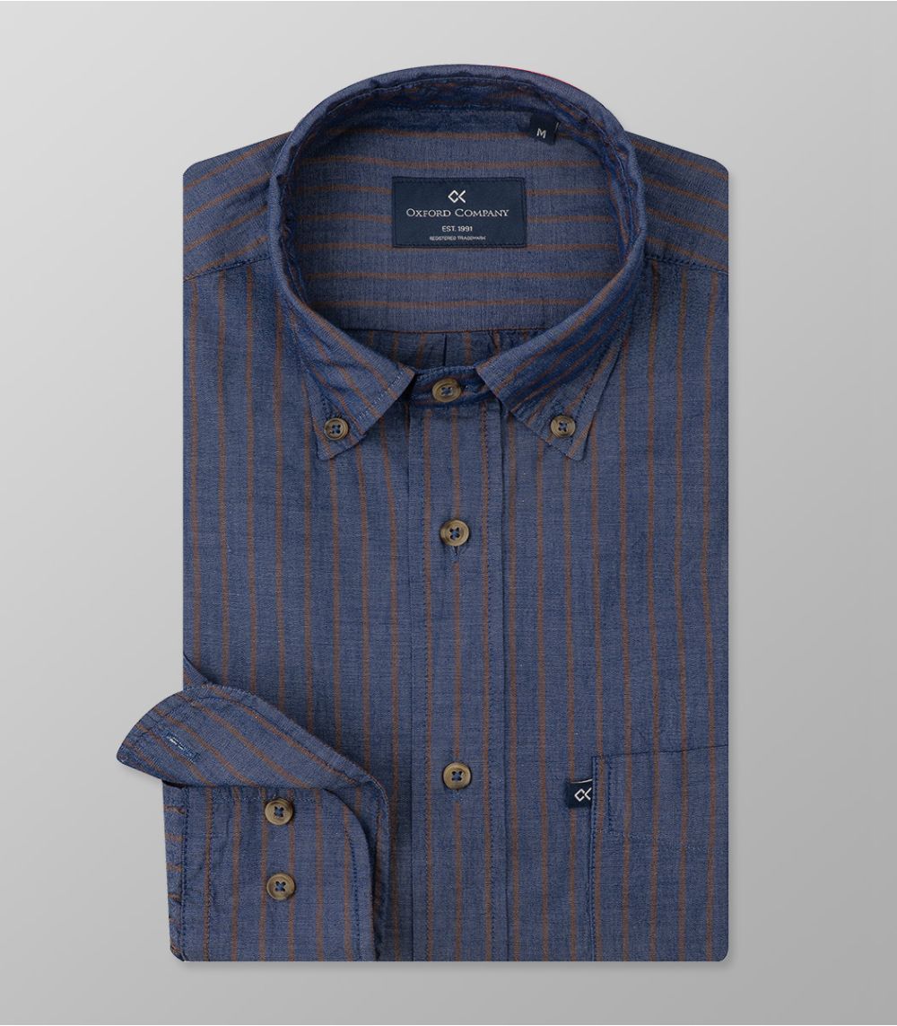 Sport Shirt Regular Fit Button Down 