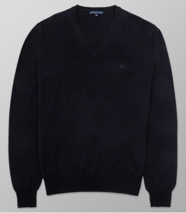 Πλεκτό Regular Fit Μπλέ Σκούρο