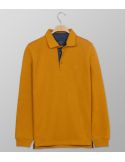 Outlet Polo Μακρύ Μανίκι Regular Fit Κίτρινο| Oxford Company eShop