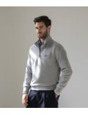 Φούτερ Regular Fit Γκρι