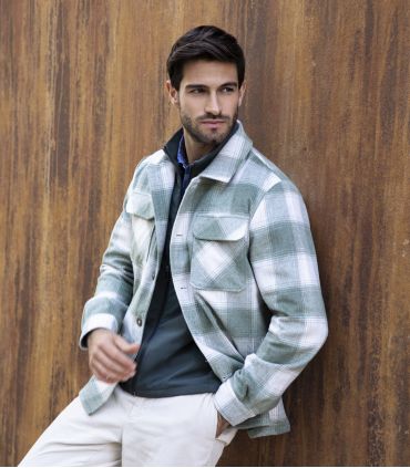 Overshirt Regular Fit Καρό 