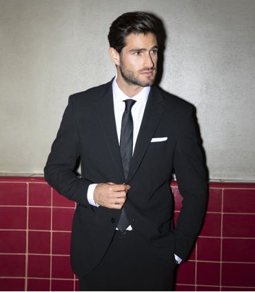 Σακάκι Slim Fit Μαύρο