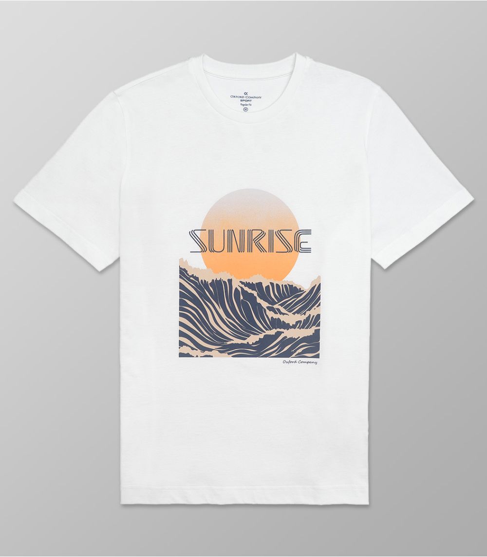 T-Shirt Κοντό Μανίκι Regular fit Εκρού