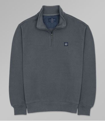 Φούτερ Regular Fit Γκρι