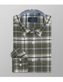 Sport Πουκάμισο Regular Fit Καρό Πράσινο  | Oxford Company eShop