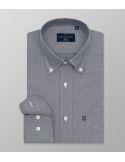 Outlet Sport Πουκάμισο Regular Fit Γκρι| Oxford Company eShop